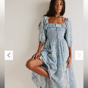 Free People Oasis Printed Maxi Dress